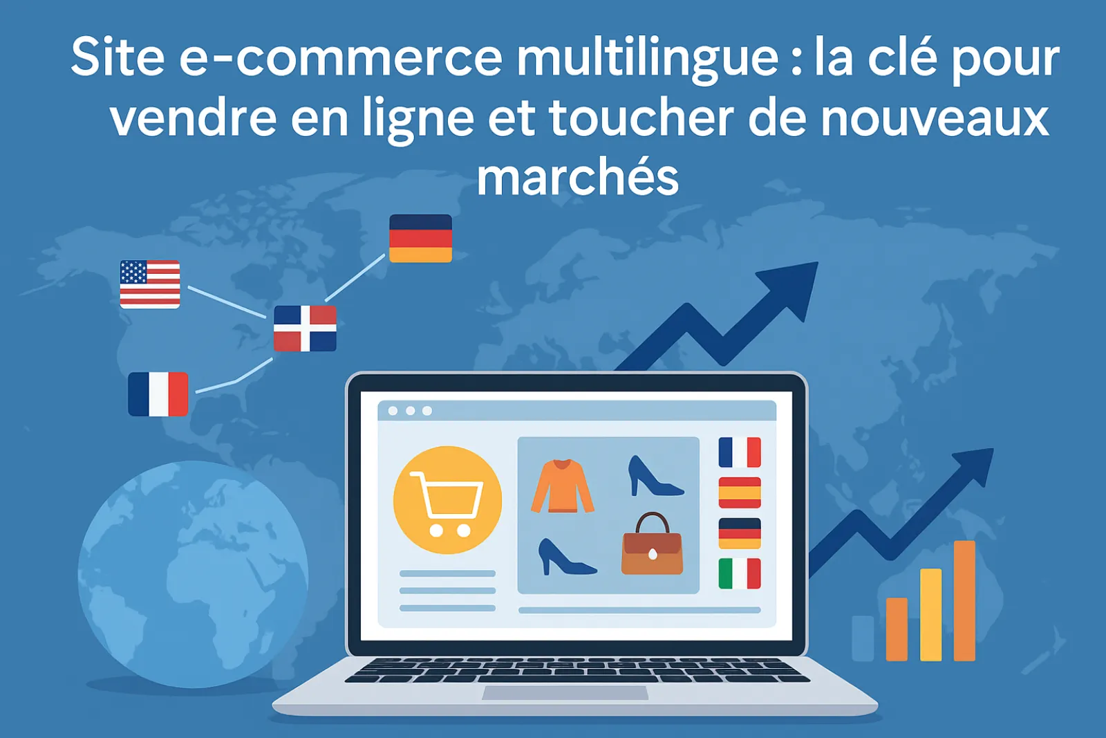 site e-commerce multilingue vendre en ligne nouveaux marchés